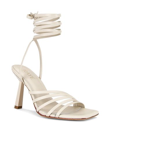 NEW Size 7.5 RAYE Sookie Heel in Bone White REVOLVE MSRP $178 - Picture 2 of 9